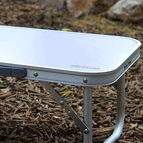 طاولة ألمنيوم صغيرة قابلة للطي