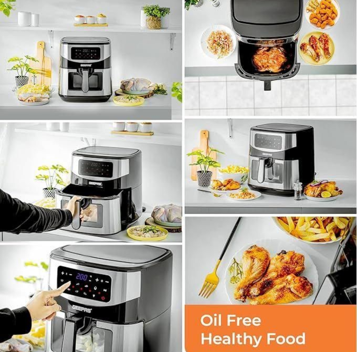 المقلاة الهوائية Kitchen Lab Easy Fry