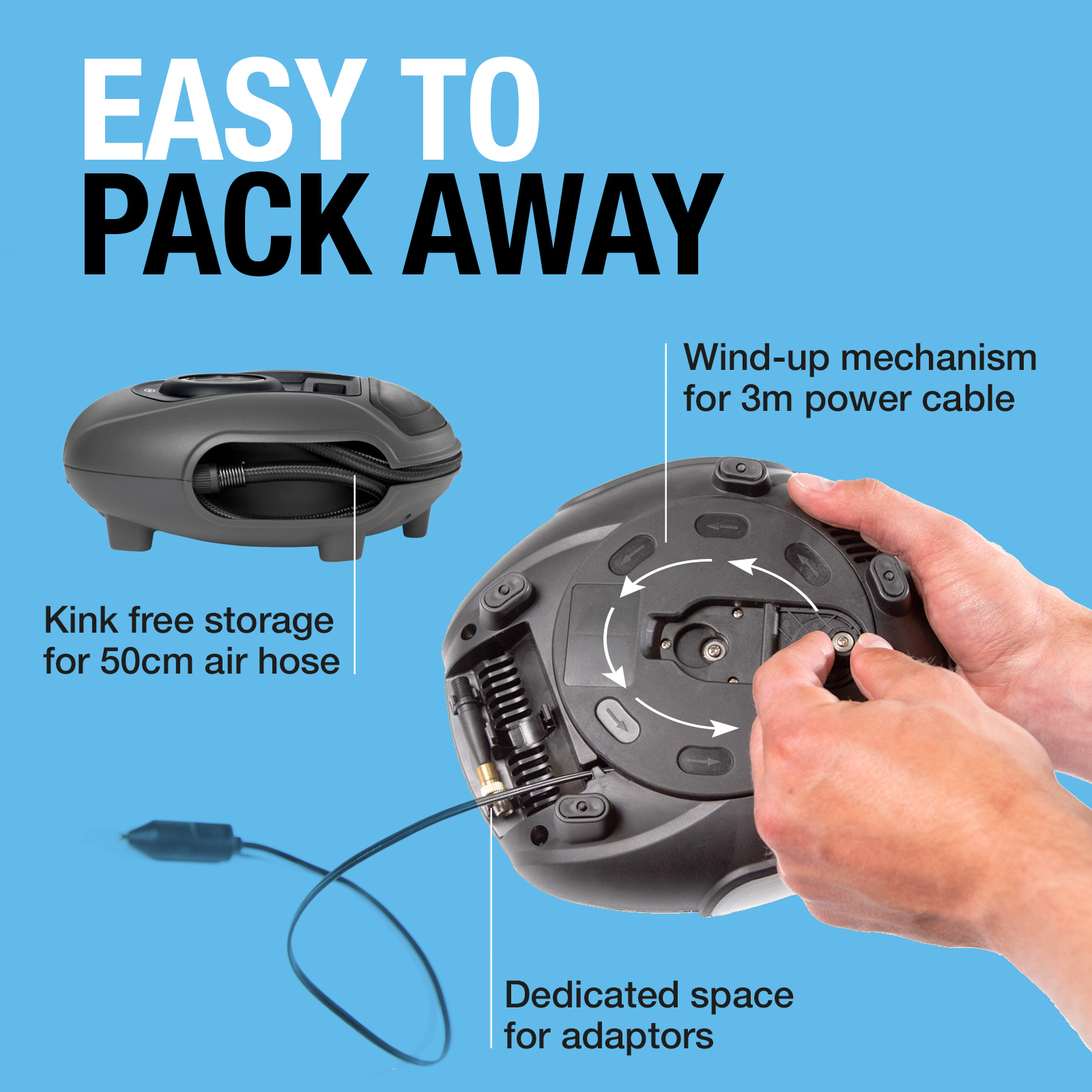 منفاخ هواء كهربائي RING للسيارات