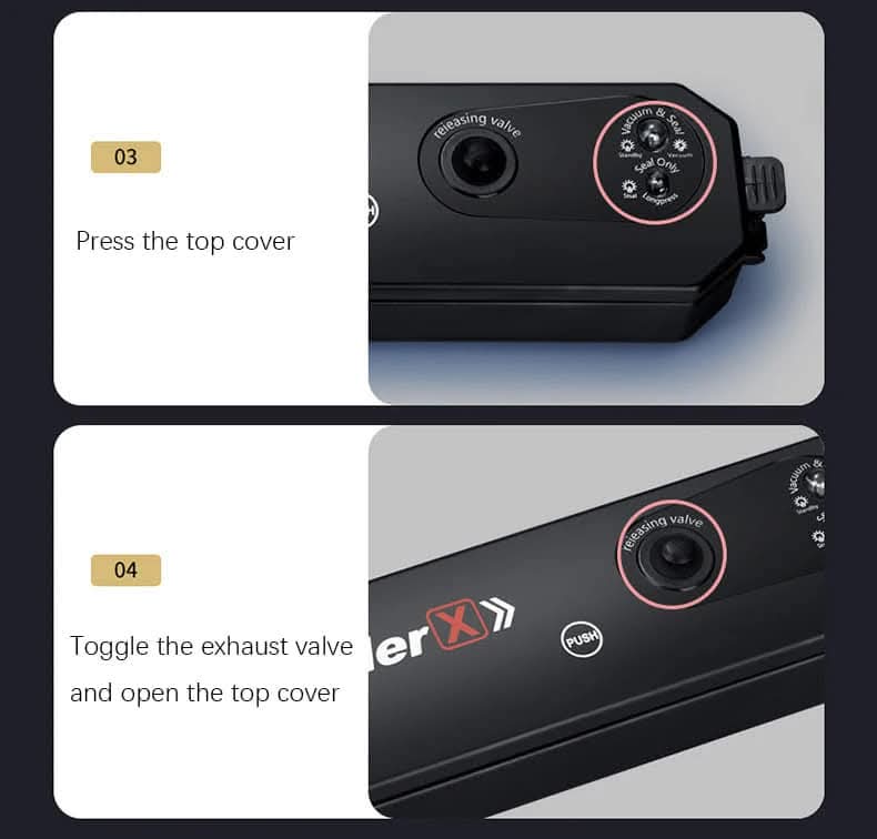 آلة تفريغ الهواء وحفظ الطعام 