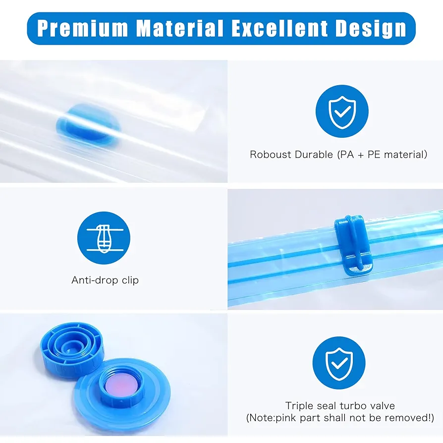 طقم أكياس تفريغ الهواء 5Pcs