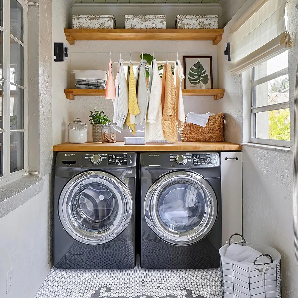 حبل غسيل قابل للتمديد مع قفل تثبيت