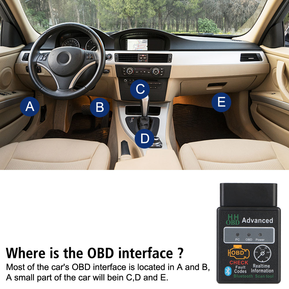 جهاز فحص السيارات الذكي ELM327 BT