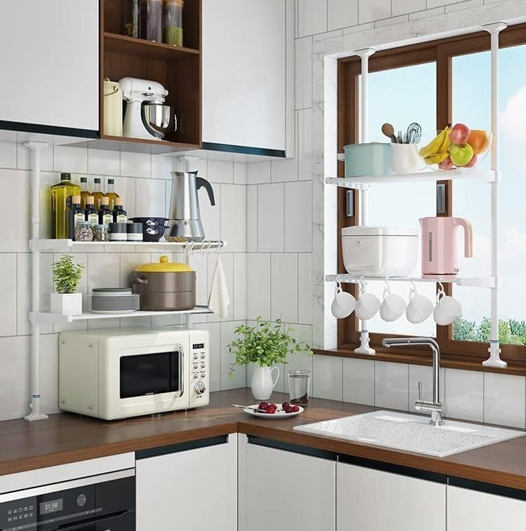 رف مطبخ قابل للتعديل