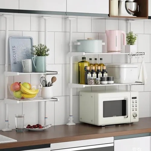 رف مطبخ قابل للتعديل