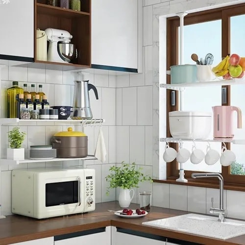 رف مطبخ قابل للتعديل